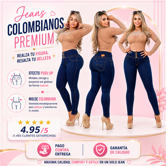 Jeans Levanta Cola Ref 381