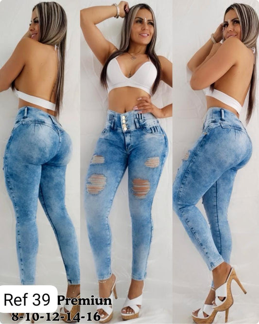 Jeans Levanta Cola Ref 39