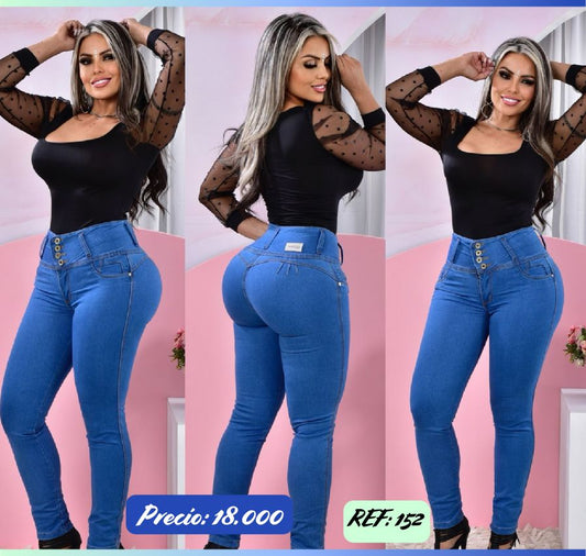 Jeans Levanta Cola Ref 152