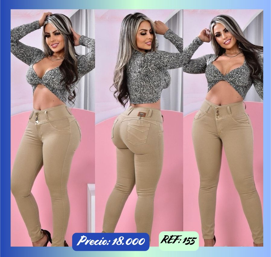 Jeans Levanta Cola Ref 155