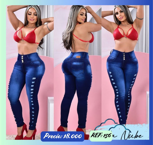 Jeans Levanta Cola Ref 156