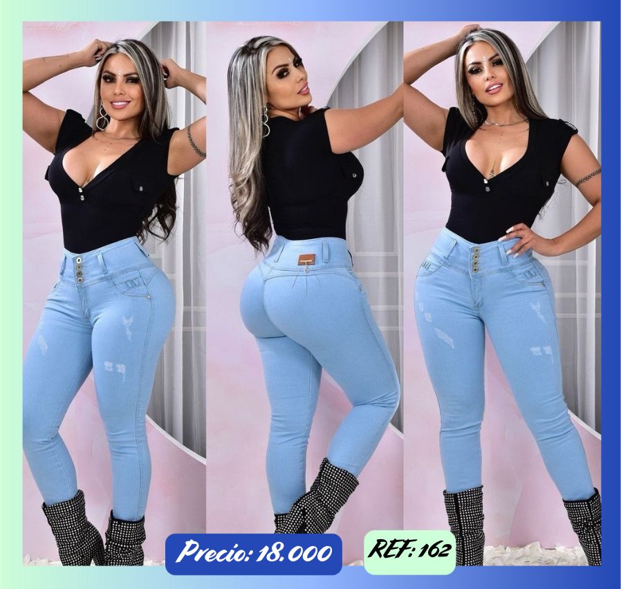 Jeans Levanta Cola Ref 162