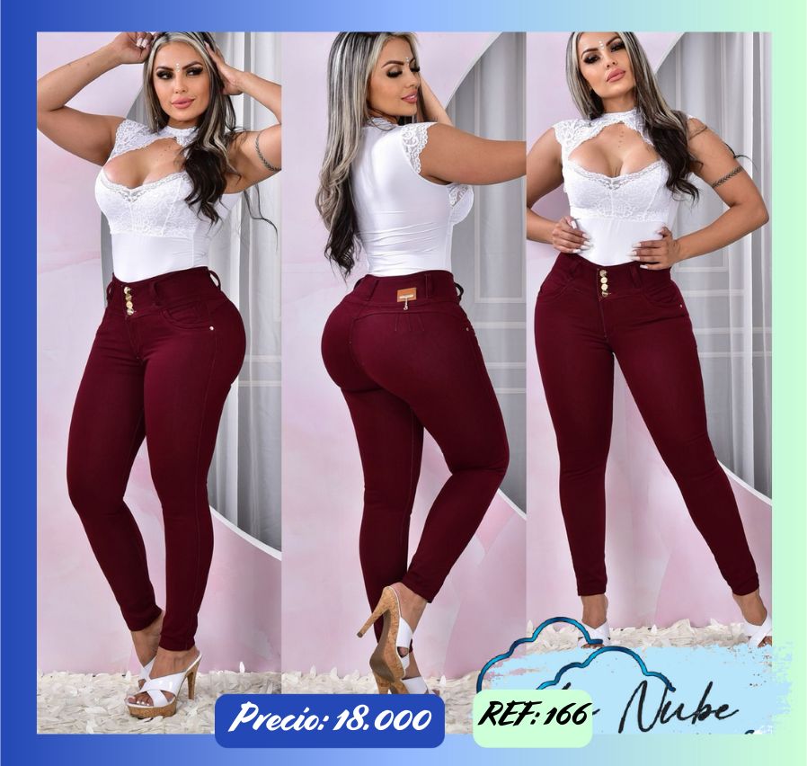 Jeans Levanta Cola Ref 166