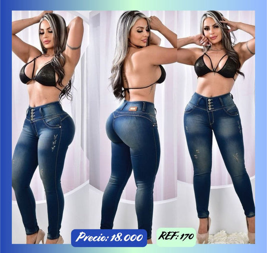 Jeans Levanta Cola Ref 170