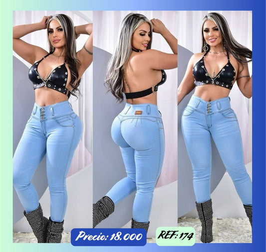 Jeans Levanta Cola Ref 174