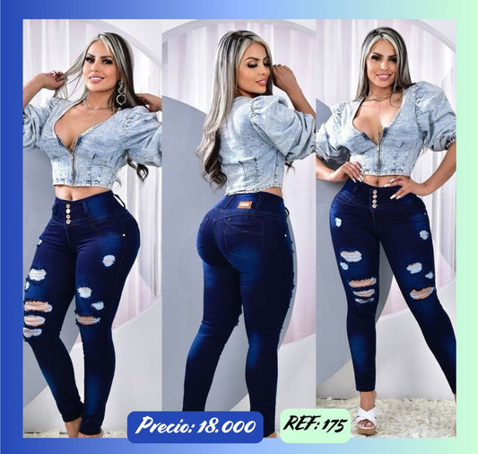 Jeans Levanta Cola Ref 175