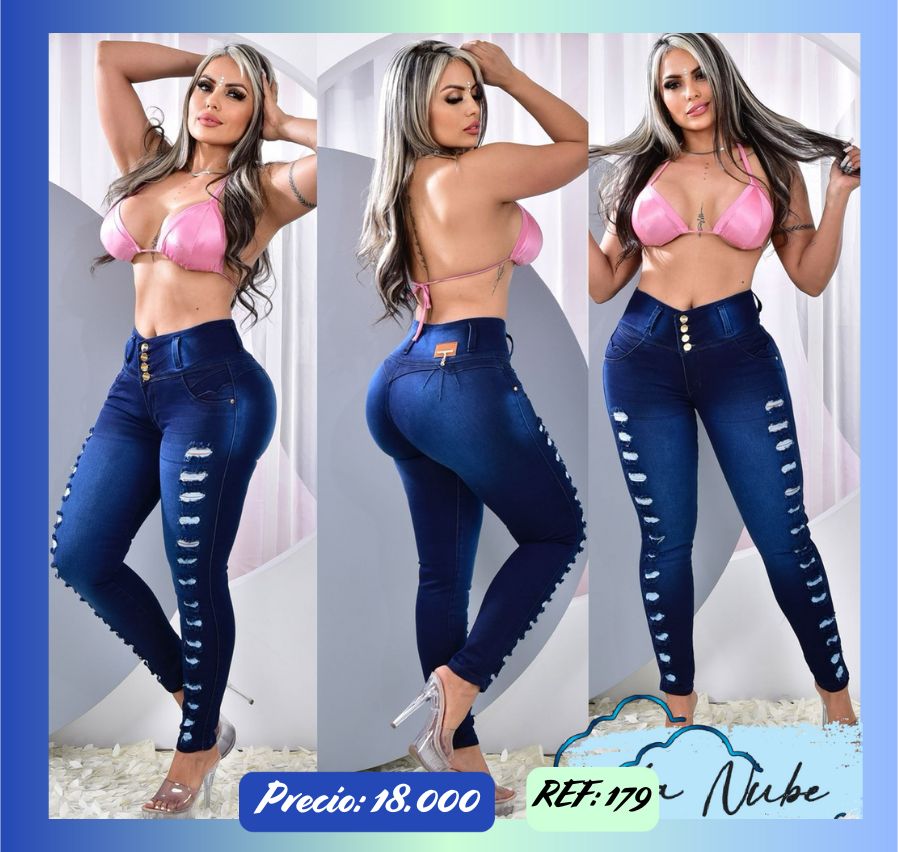 Jeans Levanta Cola Ref 179