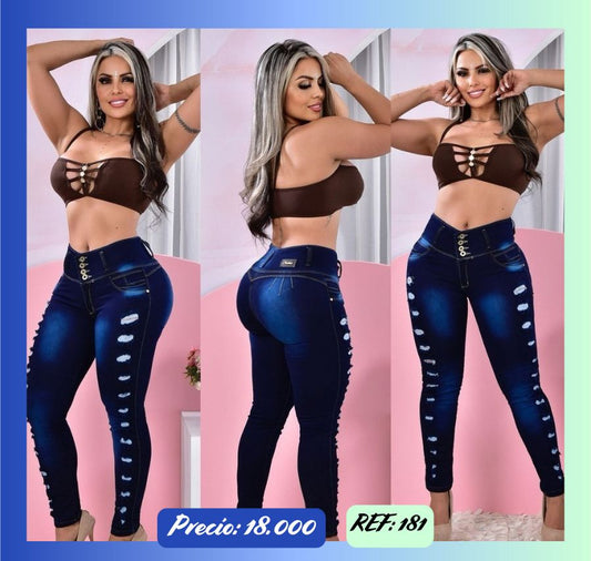 Jeans Levanta Cola Ref 181