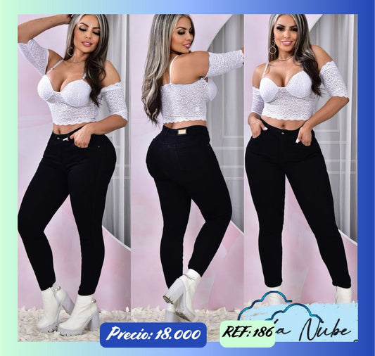 Jeans Levanta Cola Ref 186