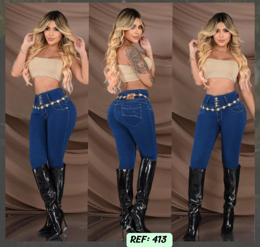 Jeans Levanta Cola Ref 413