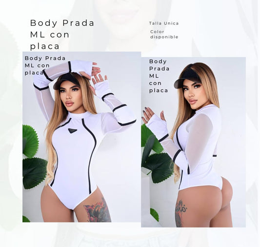 Body Prada ML con placa