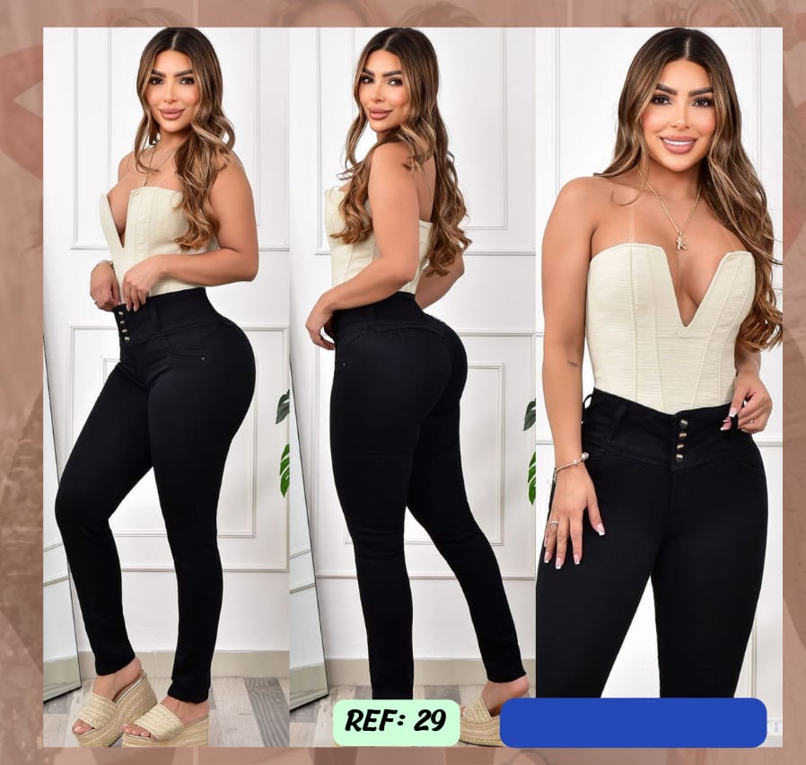 Jeans Levanta Cola Ref 29