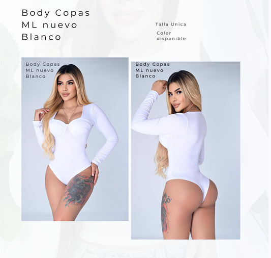 Body Copas ML nuevo Blanco