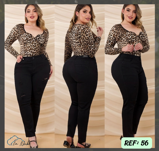 Jeans Levanta Cola PLUSS Ref 56