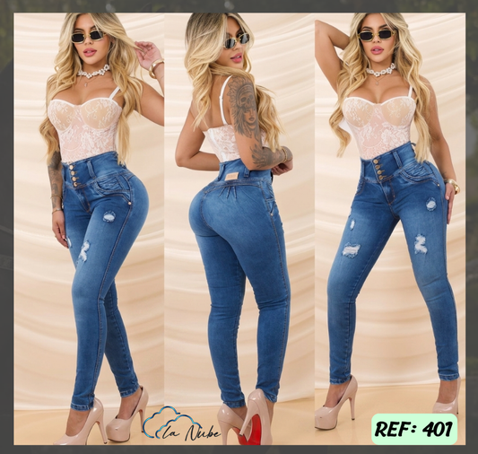 Jeans Levanta Cola Ref 401