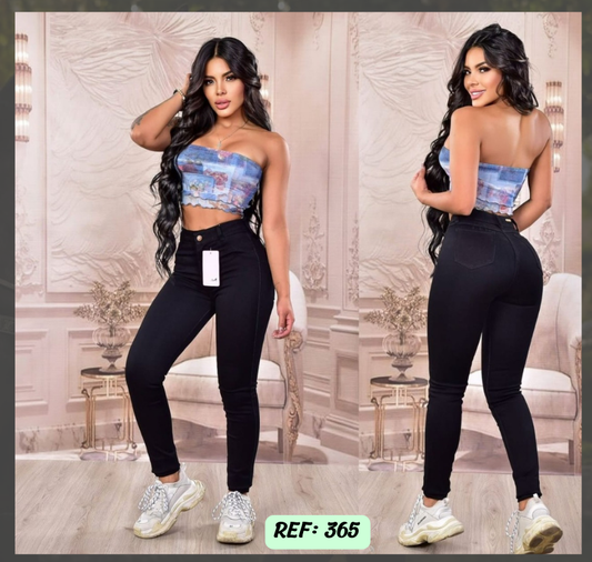 Jeans Levanta Cola Skinny Ref 365