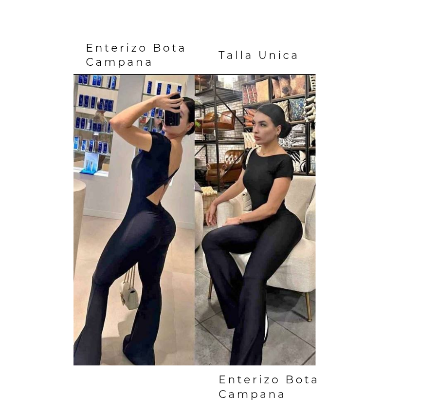 Enterizo Bota Campana