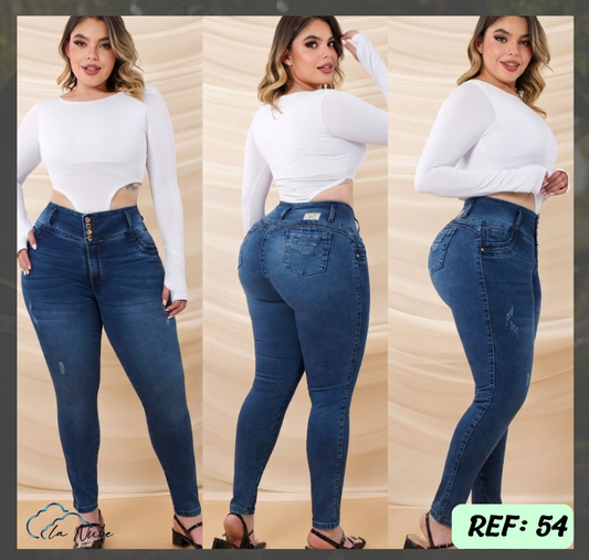 Jeans Levanta Cola PLUSS Ref 54