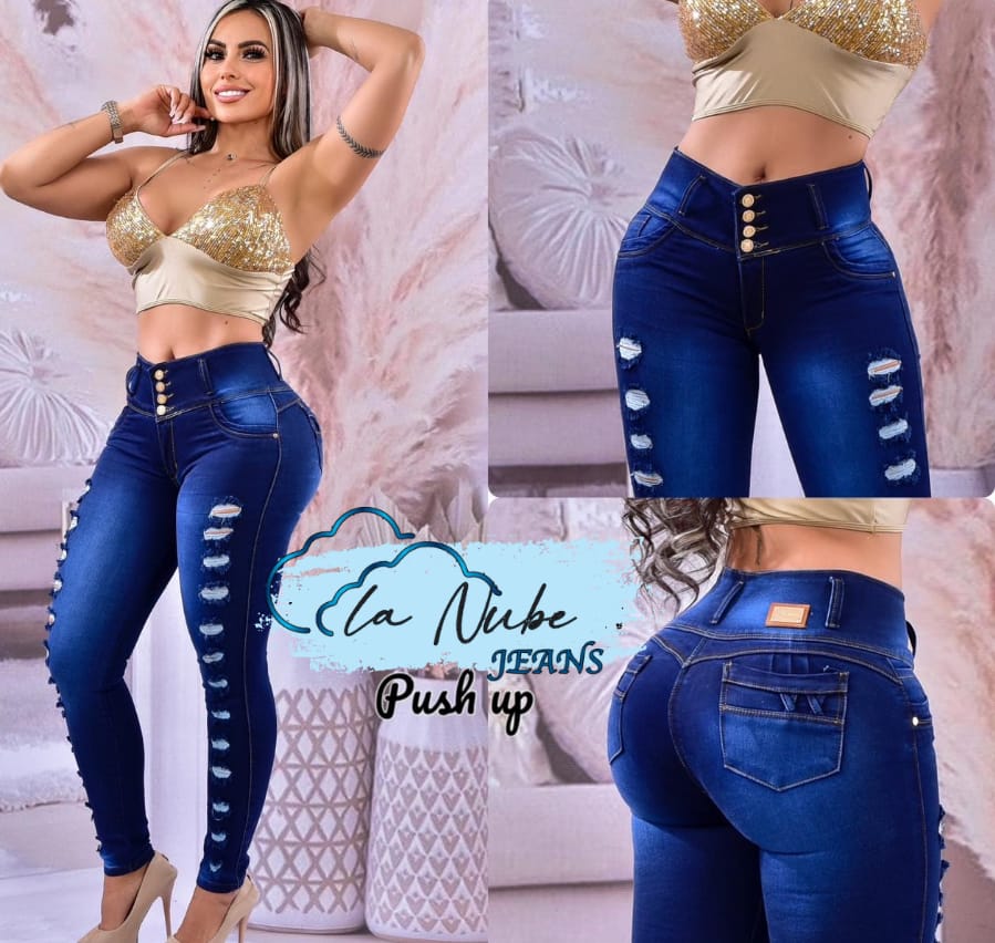 Jeans Levanta Cola 128