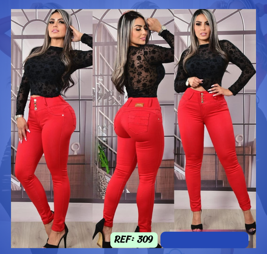 Jeans Levanta Cola Ref 309