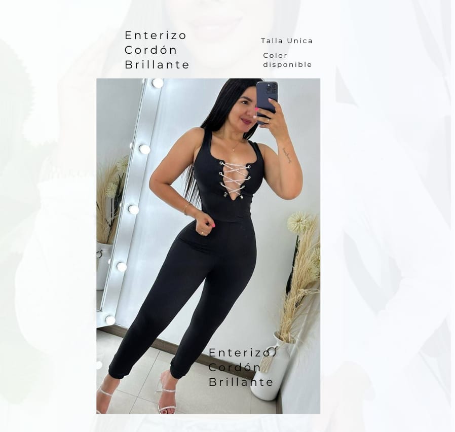 Enterizo Cordón Brillante