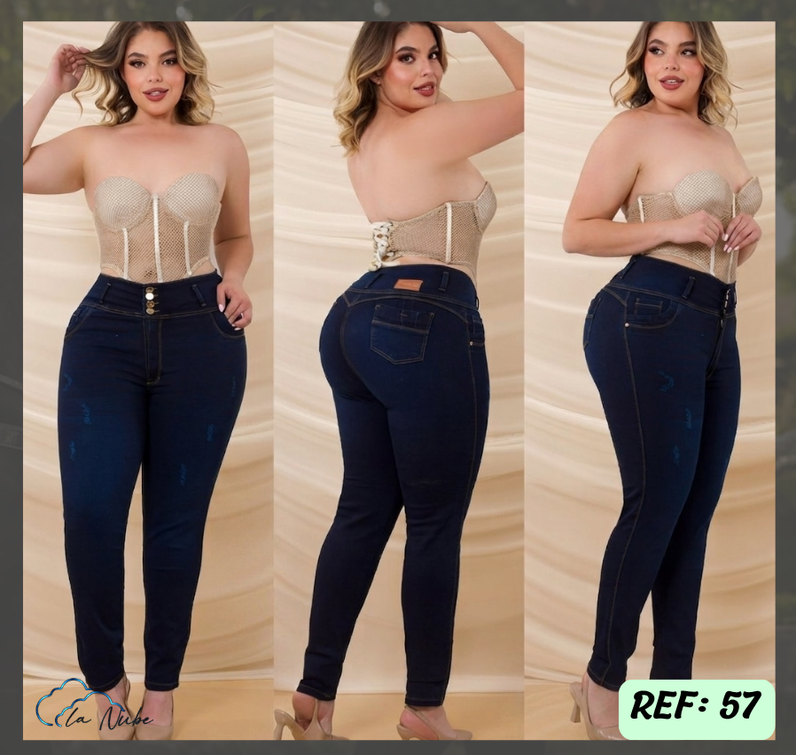 Jeans Levanta Cola PLUSS Ref 57