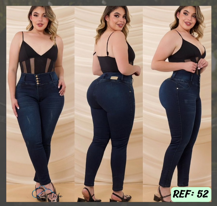 Jeans Levanta Cola PLUSS Ref 52