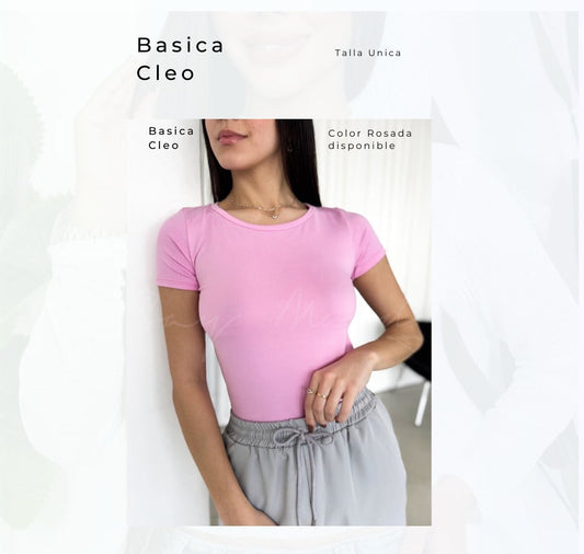 Básica Cleo Rosa