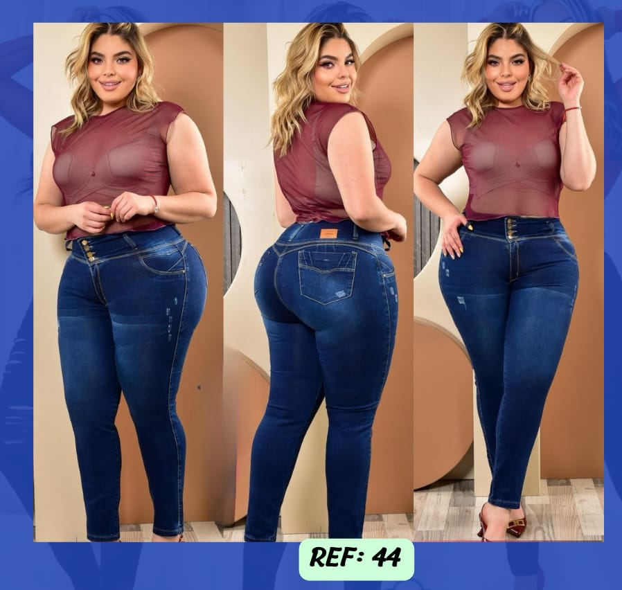 Jeans Levanta Cola PLUSS Ref 44