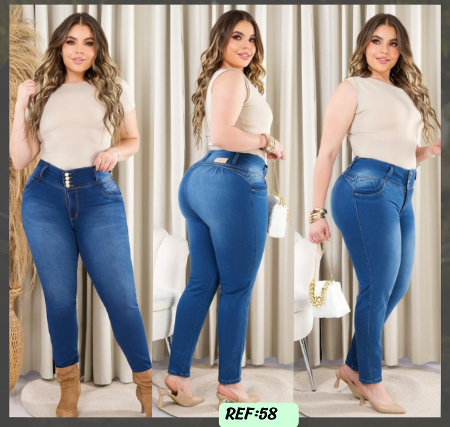 Jeans Levanta Cola PLUSS Ref 58