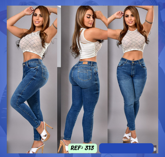 Jeans Levanta Cola Ref 313