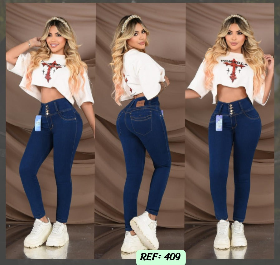 Jeans Levanta Cola Ref 409