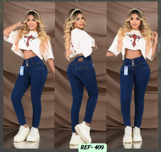 Jeans Levanta Cola Ref 409