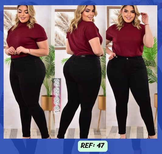Jeans Levanta Cola PLUSS Ref 47