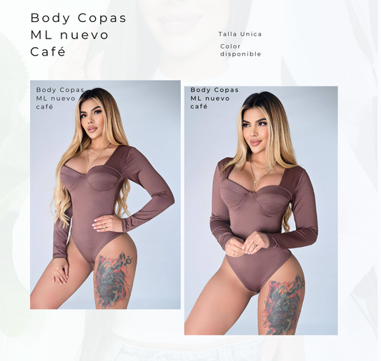 Body Copas ML nuevo Cafe
