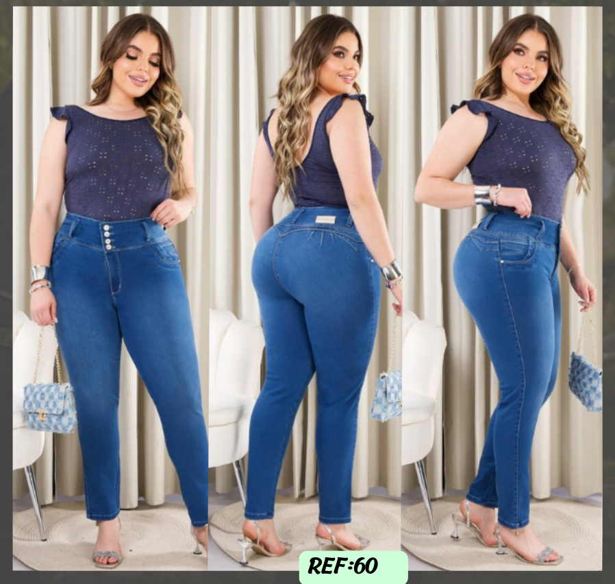 Jeans Levanta Cola PLUSS Ref 60