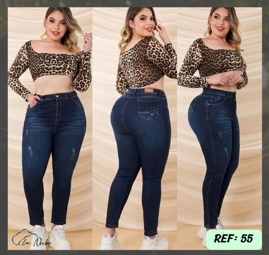 Jeans Levanta Cola PLUSS Ref 55