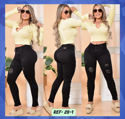 Jeans Levanta Cola Ref 28-1