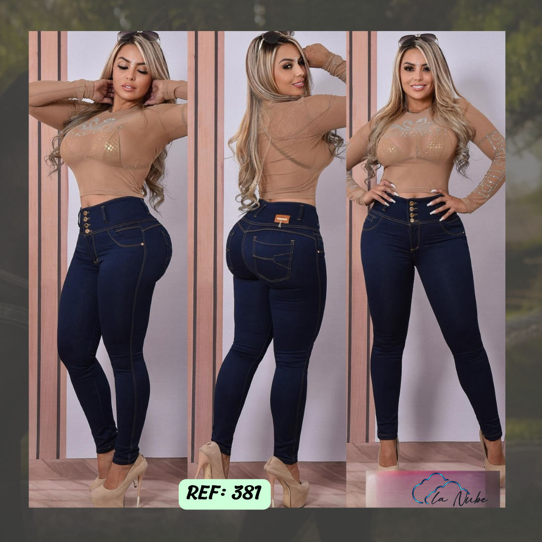 Jeans Levanta Cola Ref 381