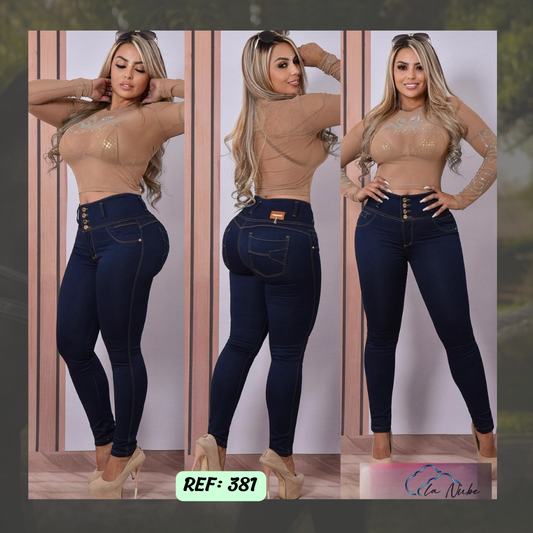Jeans Levanta Cola Ref 381