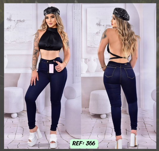 Jeans Levanta Cola Skinny Ref 366