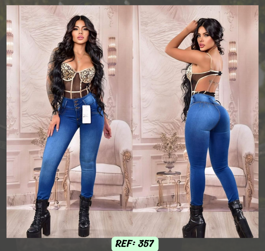 Jeans Levanta Cola Ref 357