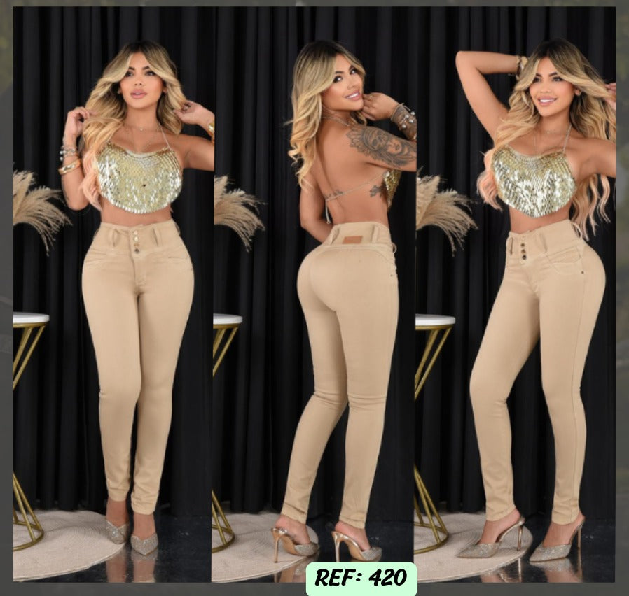 Jeans Levanta Cola Ref 420