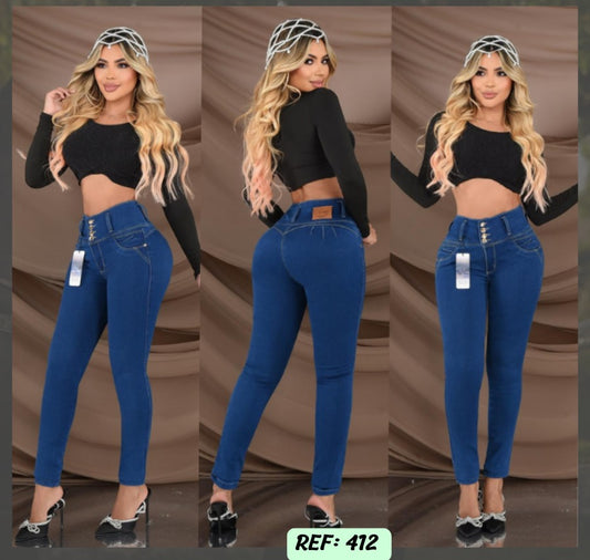 Jeans Levanta Cola Ref 412