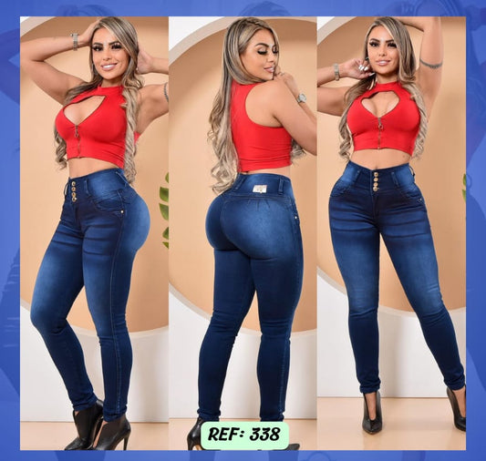 Jeans Levanta Cola Ref 338