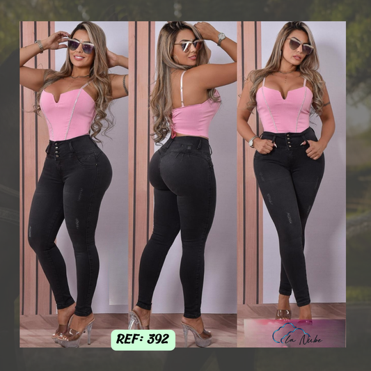 Jeans Levanta Cola Ref 392