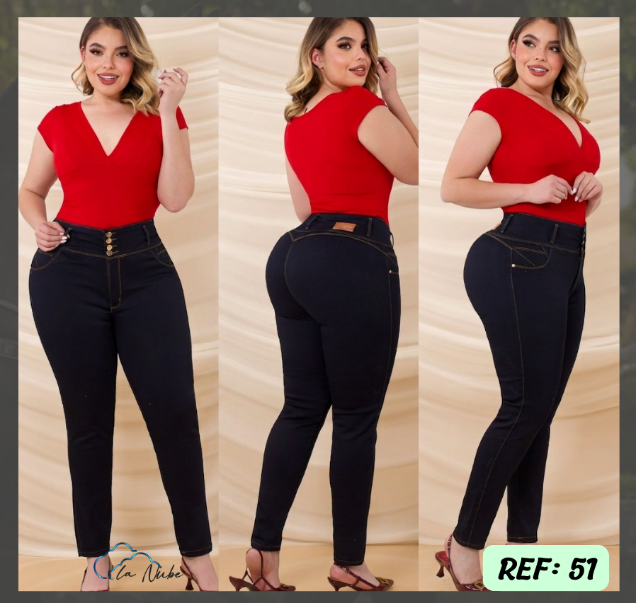 Jeans Levanta Cola PLUSS Ref 51