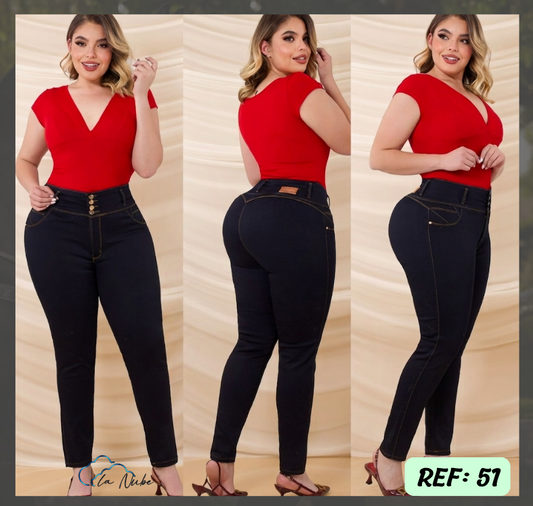 Jeans Levanta Cola PLUSS Ref 51