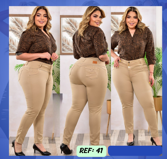 Jeans Levanta Cola PLUSS Ref 41