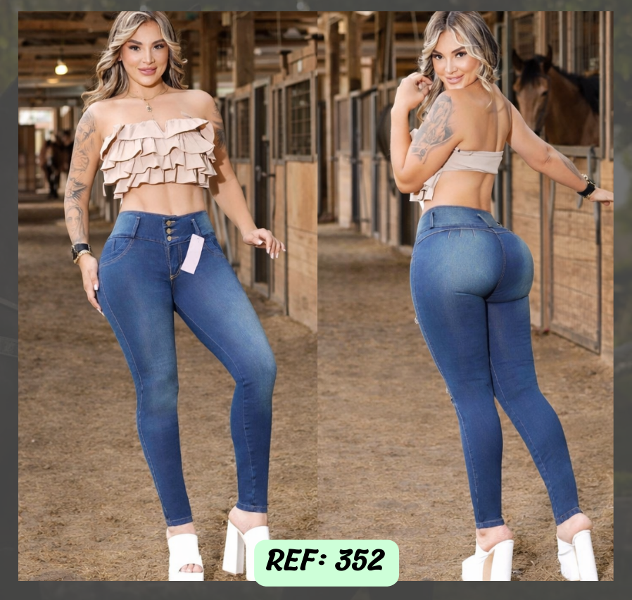 Jeans Levanta Cola Ref 352